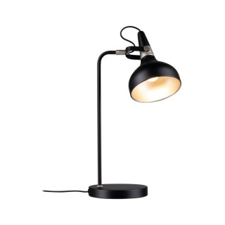 Lampe à poser Juna E14 Noir mat Paulmann