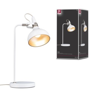 Lampe à poser Juna E14 Blanc - Paulmann