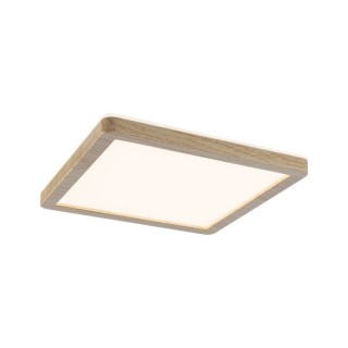 Panneau LED Atria Shine carré bois Paulmann