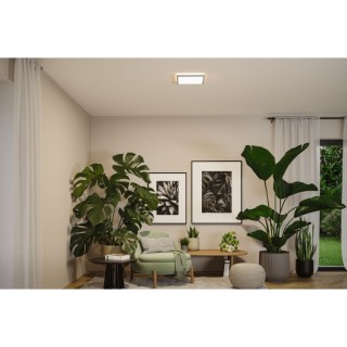 Panneau LED Atria Shine IP44 Chrome mat Paulmann