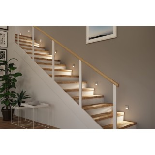 Encastré mural LED carré Tsaro Paulmann