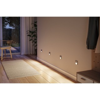 Encastré mural LED carré Tsaro Paulmann