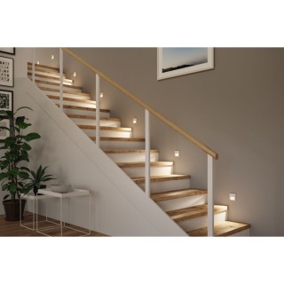 Encastré mural LED Tsaro carré 80x36mm Paulmann