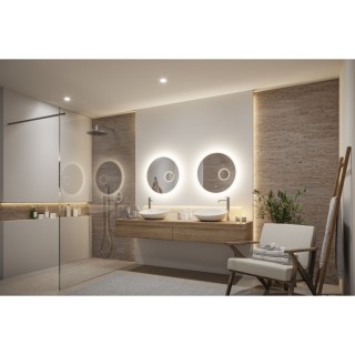 Miroir lumineux LED Mirra, Luminaire salle de bain, Paulmann