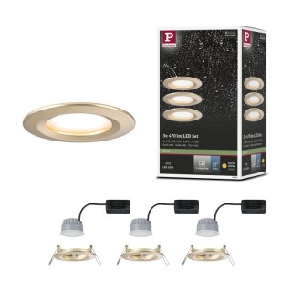 Spot encastré LED Nova Coin, Luminaire Rond, Paulmann