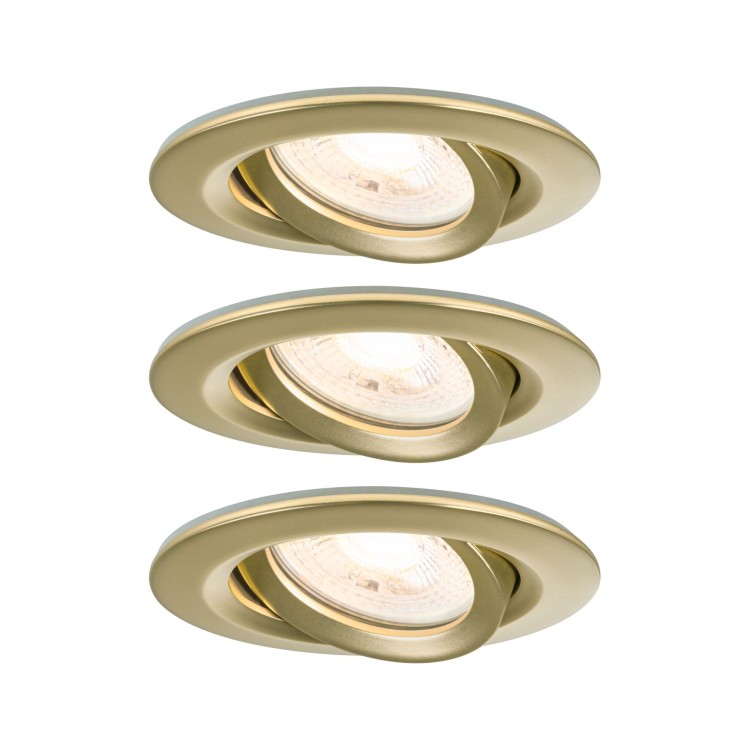 Spot encastré Nova Plus LED, luminaire, Paulmann