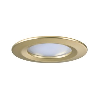 Spot LED Nova Coin IP44 rond Doré mat Paulmann