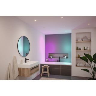 Spot LED Nova Coin IP44 rond Doré mat Paulmann