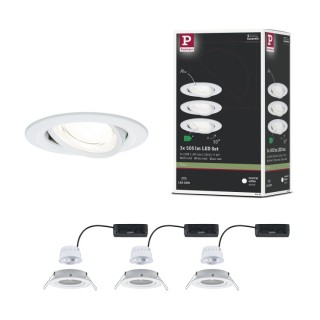 Spot encastré LED Nova Coin, luminaire, Paulmann