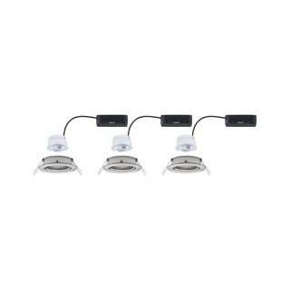 Spot encastré LED Nova Coin Kit 3 Paulmann