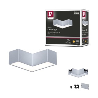 Linion Canal lumineux 90° Chrome mat Paulmann