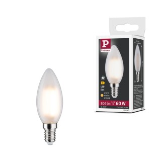 Filament LED E14 806lm Bougie 6.5W Paulmann