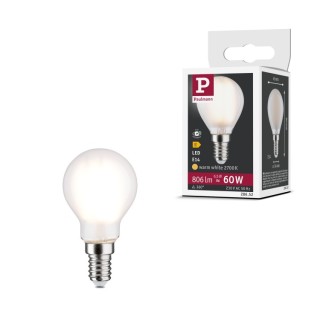 Filament 230V Sphérique LED E14 806lm Paulmann
