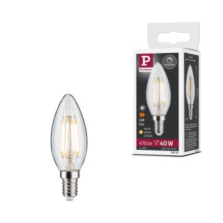 Filament Bougie LED E14 470lm Paulmann