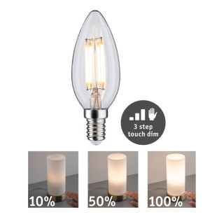 Filament Bougie LED E14 Dim Paulmann