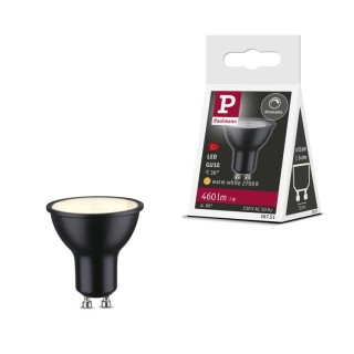 Standard 230 V Réflecteur LED GU10 Noir - Paulmann