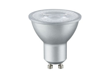 Standard 230 V LED GU10 230lm 4W 2700K Alu Paulmann