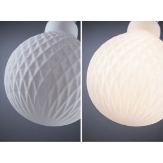 White Lampion Globe LED Paulmann