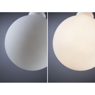 White Lampion Filament LED G125 Paulmann