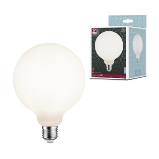 White Lampion Filament LED G125 Paulmann