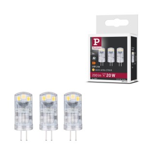 Kit LED G4 12V – 3x200 lm, 3x1.8W, 2700K Clair  Paulmann