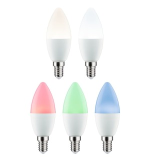 Standard 230V Bougie LED E14 RGBW+ Paulmann