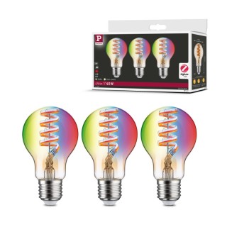 Filament 230V Ampoule LED E27 Zigbee RGBW Paulmann
