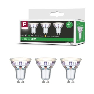 Eco-Line Réflecteur LED GU10 Kit 3 Paulmann