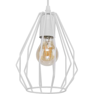 Suspension Brylant 1 lumière – blanc – en métal – style moderne
