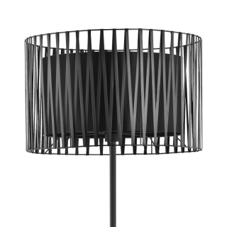 Lampadaire Harmony 1 lumière – noir – en métal – style moderne