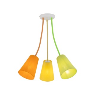 Plafonnier Wire 3 lumières – mélanger – en métal – style moderne