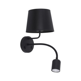 Lampe à poser Maja 2 lumières – noir – en métal – style moderne