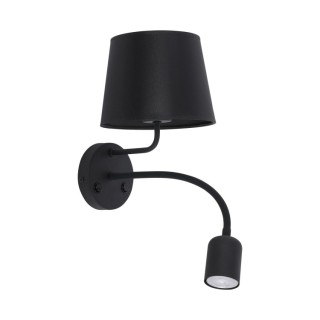 Lampe à poser Maja 2 lumières – noir – en métal – style moderne