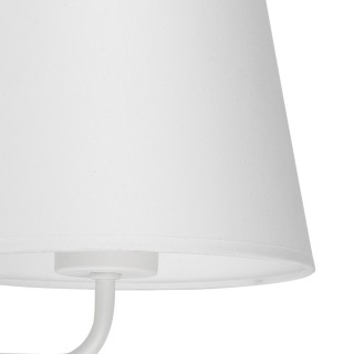 Applique murale Maja 1 lumière – blanc – en métal – style scandinave