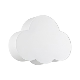 Plafonnier Cloud 4 lumières – blanc – en métal – style moderne