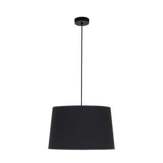 Suspension Maja 1 lumière – noir – en plastique – style moderne
