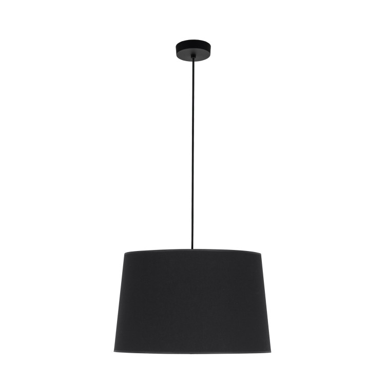 Suspension Maja 1 lumière – noir – en plastique – style moderne