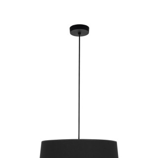 Suspension Maja 1 lumière – noir – en plastique – style moderne