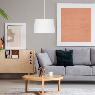 LAMPE SUSPENDUE MAJA BLANCHE 1