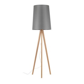 Lampadaire Walz 1 lumière – pin – en métal et bois – style moderne