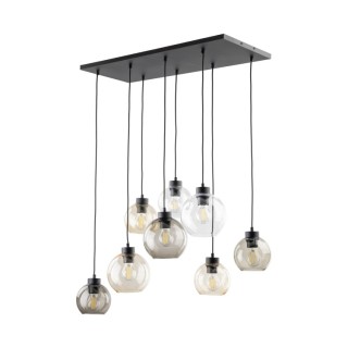 Suspension Cubus – noir – en métal – style moderne et chic