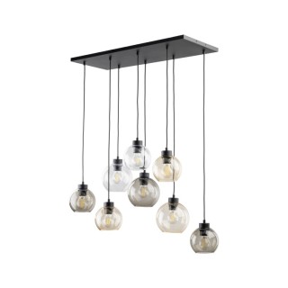 Suspension Cubus – noir – en métal – style moderne et chic