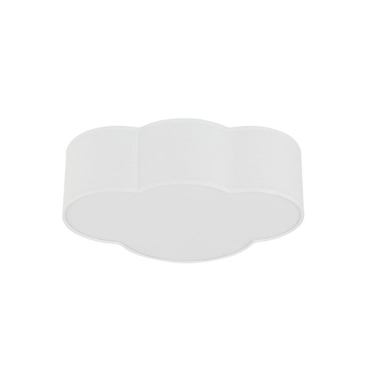 Plafonnier Cloud 2 lumières – blanc – en métal – style moderne