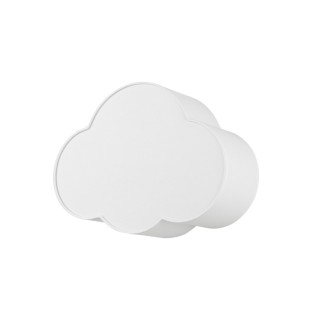 Plafonnier Cloud 2 lumières – blanc – en métal – style moderne
