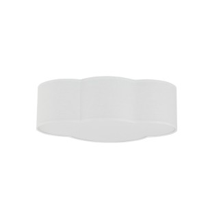 Plafonnier Cloud 2 lumières – blanc – en métal – style moderne