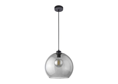 Suspension Cubus 1 lumière – noir – en plastique – style moderne