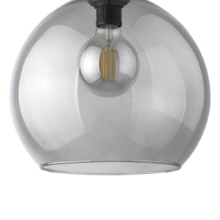 Suspension Cubus 1 lumière – noir – en plastique – style moderne
