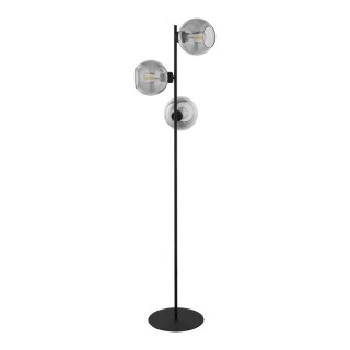 Lampadaire Cubus 3 lumières – noir – en métal – style moderne