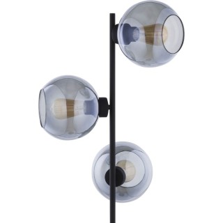 Lampadaire Cubus 3 lumières – noir – en métal – style moderne