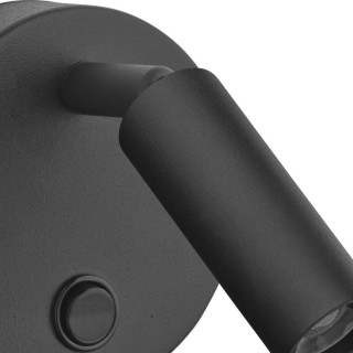 Lampe à poser Enzo 1 lumière – noir – en métal – style moderne